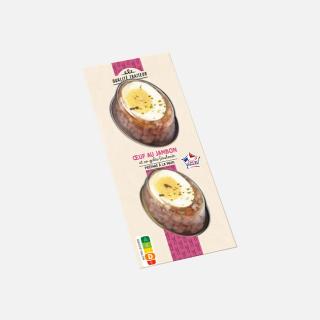 œufs durs au jambon