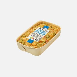 Gratin aux deux saumons