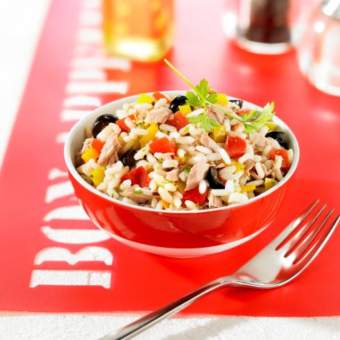 Salade de riz niçois